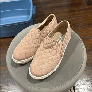 Steve Madden Women's Quilted Slip-On Sneakers - Blush